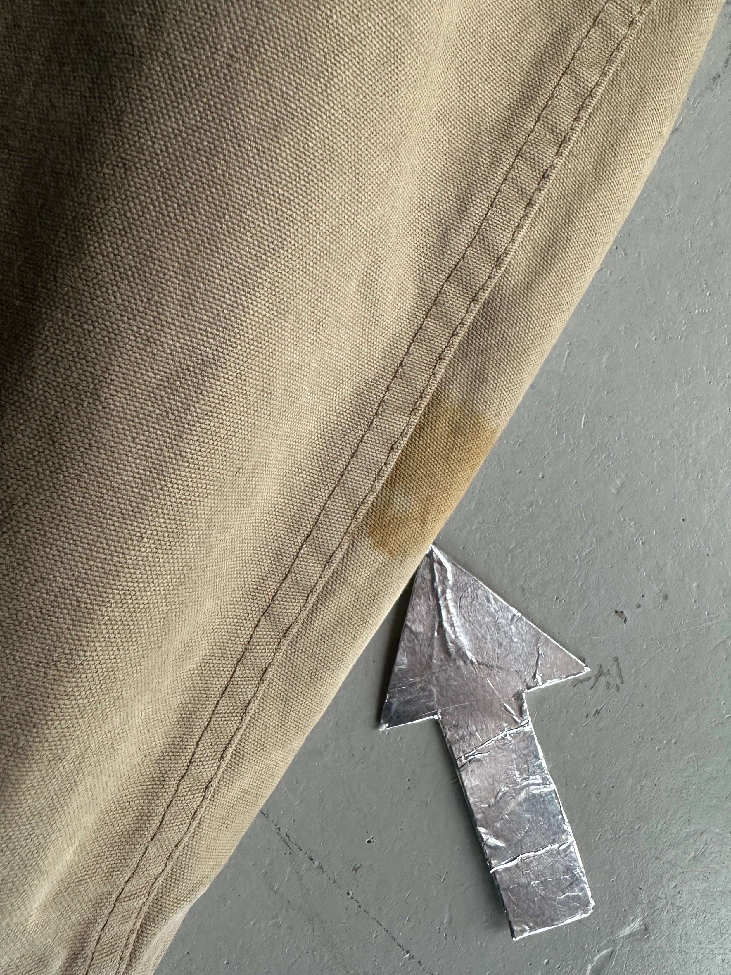 STONE ISLAND DENIMS - A/W 2006 HOODED JACKET WITH REMOVABLE SHEARLING LINING