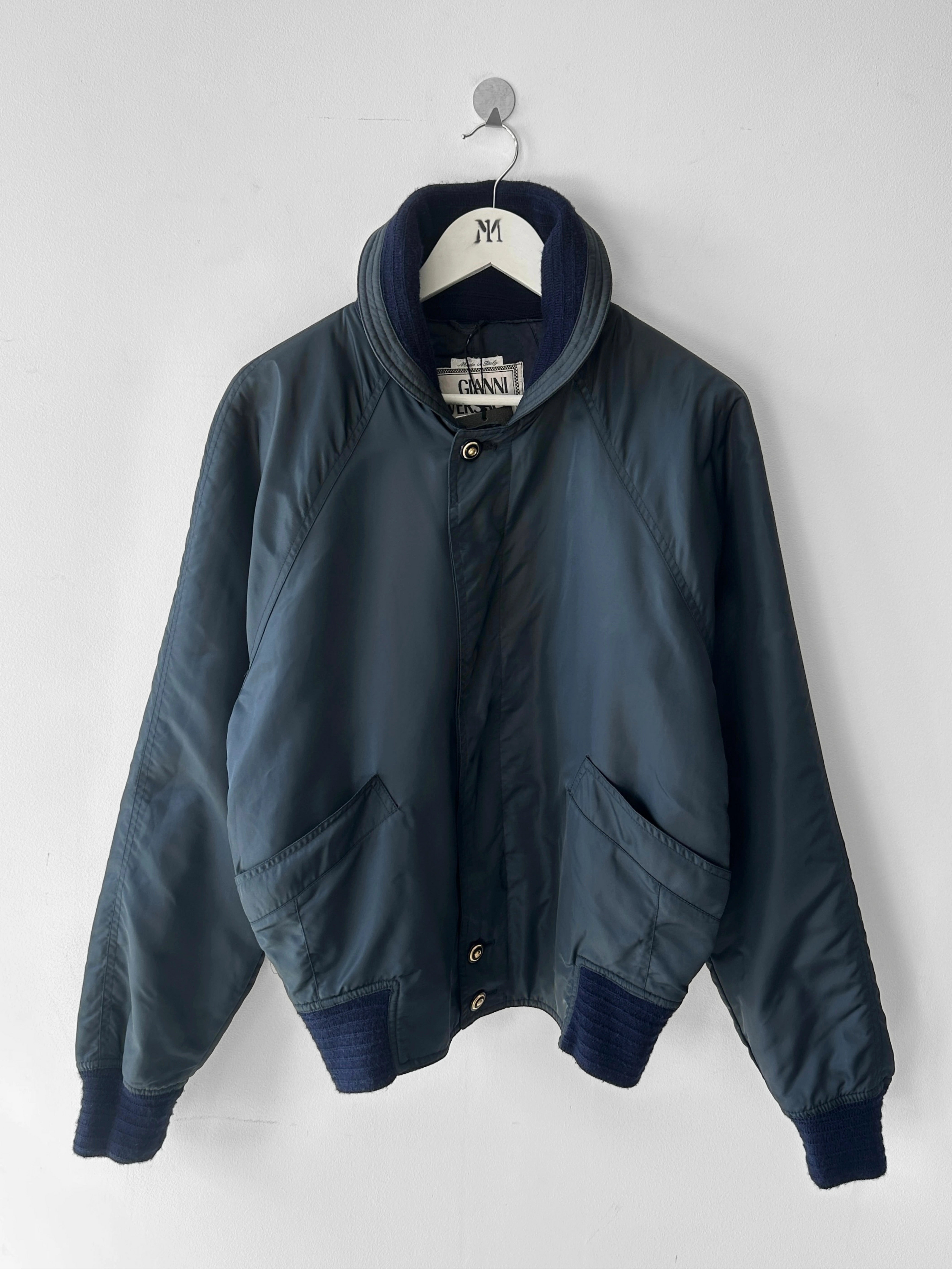 GIANNI VERSACE - 1980s NYLON BOMBER JACKET