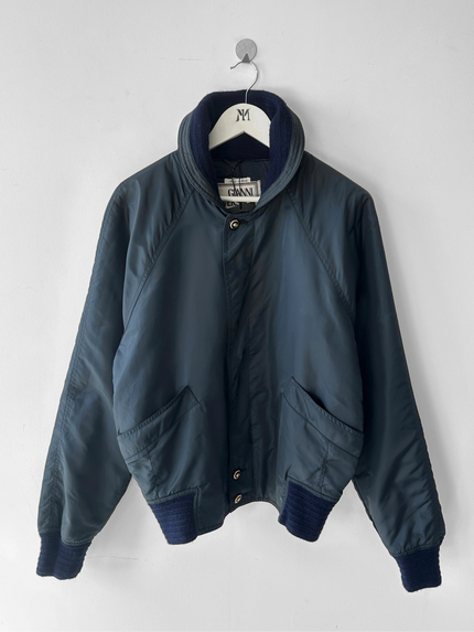 GIANNI VERSACE - 1980s NYLON BOMBER JACKET