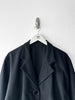 YOHJI YAMAMOTO Y's - 1980s BOXY WOOL JACKET WITH BACK BUCKLE STRAP