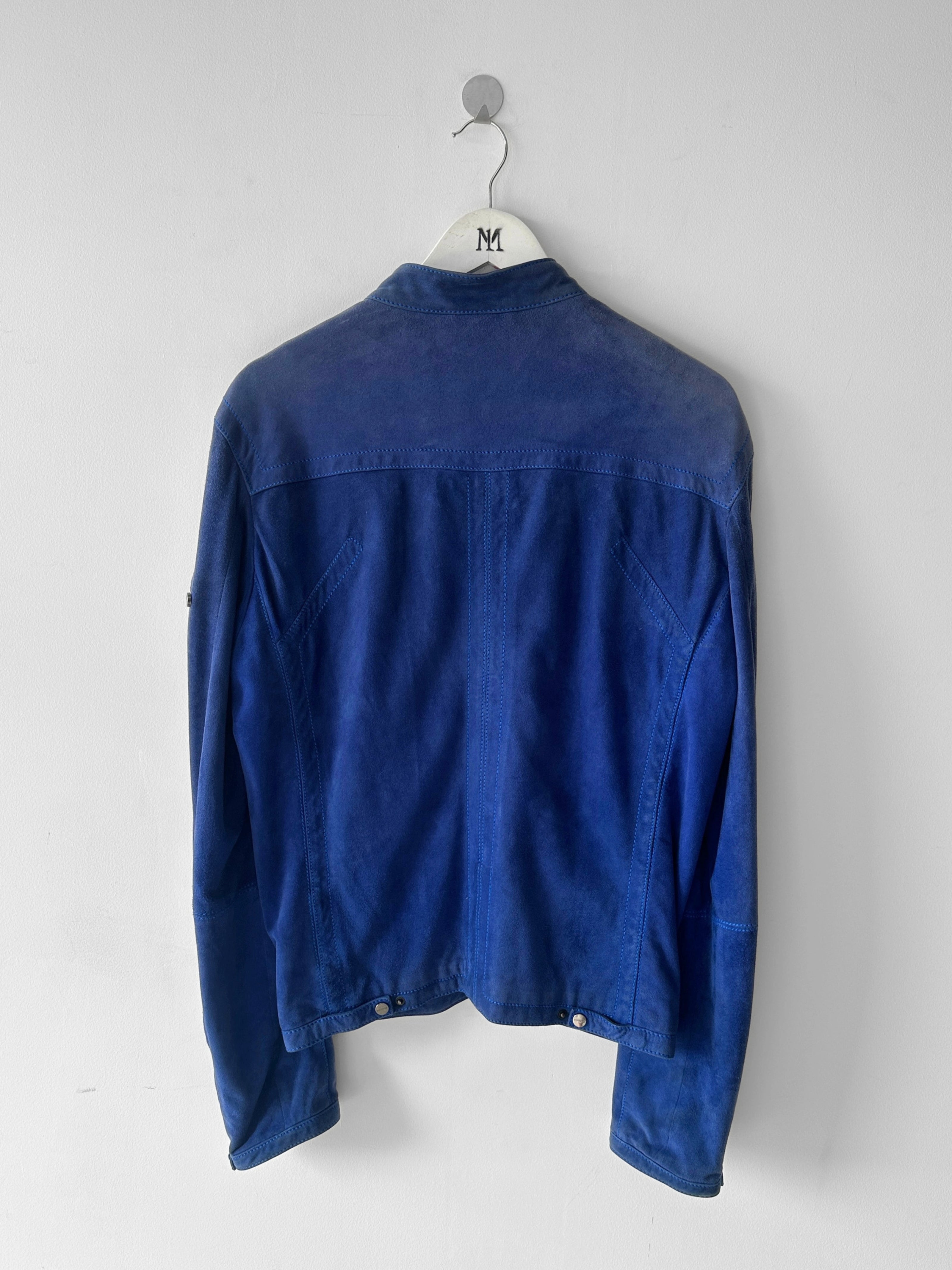 BIKKEMBERGS - 2000s SUEDE BIKER JACKET