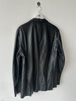 MASAKI MATSUSHIMA - 2000s SAMPLE LEATHER BLAZER