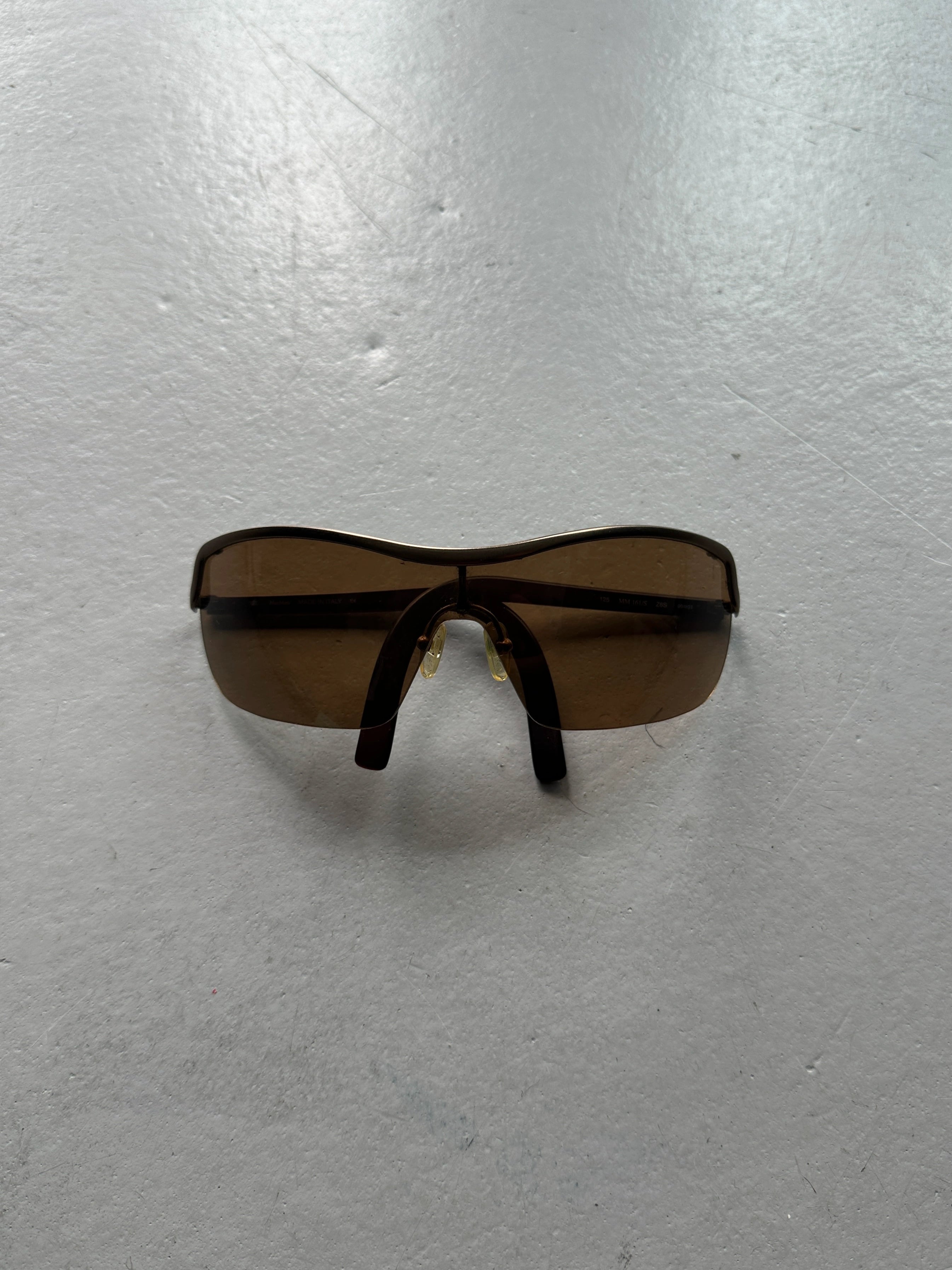 MAX MARA - 2000s SHIELD SUNGLASSES