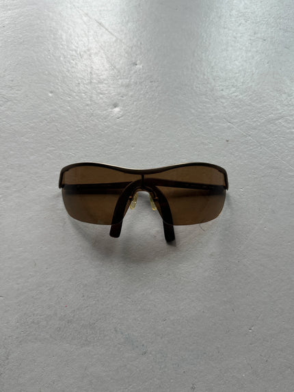 MAX MARA - 2000s SHIELD SUNGLASSES