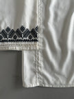 1970s EMBROIDERED WIDE SLEEVE TUNIC SHIRT