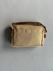 YOHJI YAMAMOTO Y'SACCS - early 2000s RECTANGULAR MESSENGER BAG WITH LEATHER FRONT PANEL