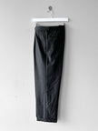 VALENTINO - 1990s TURN UP HEM FRONT PLEATS TAILORED TROUSERS