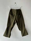 YOHJI YAMAMOTO Y'S - late 1990s CURVED LEG CAPRI TROUSERS