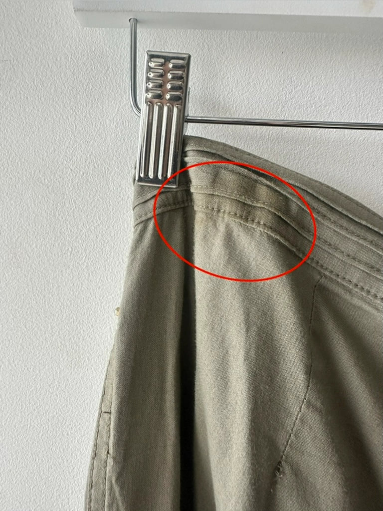 GAETANO NAVARRA - S/S 2004 2 IN 1 TROUSERS SHORTS WITH ZIP DETAILS