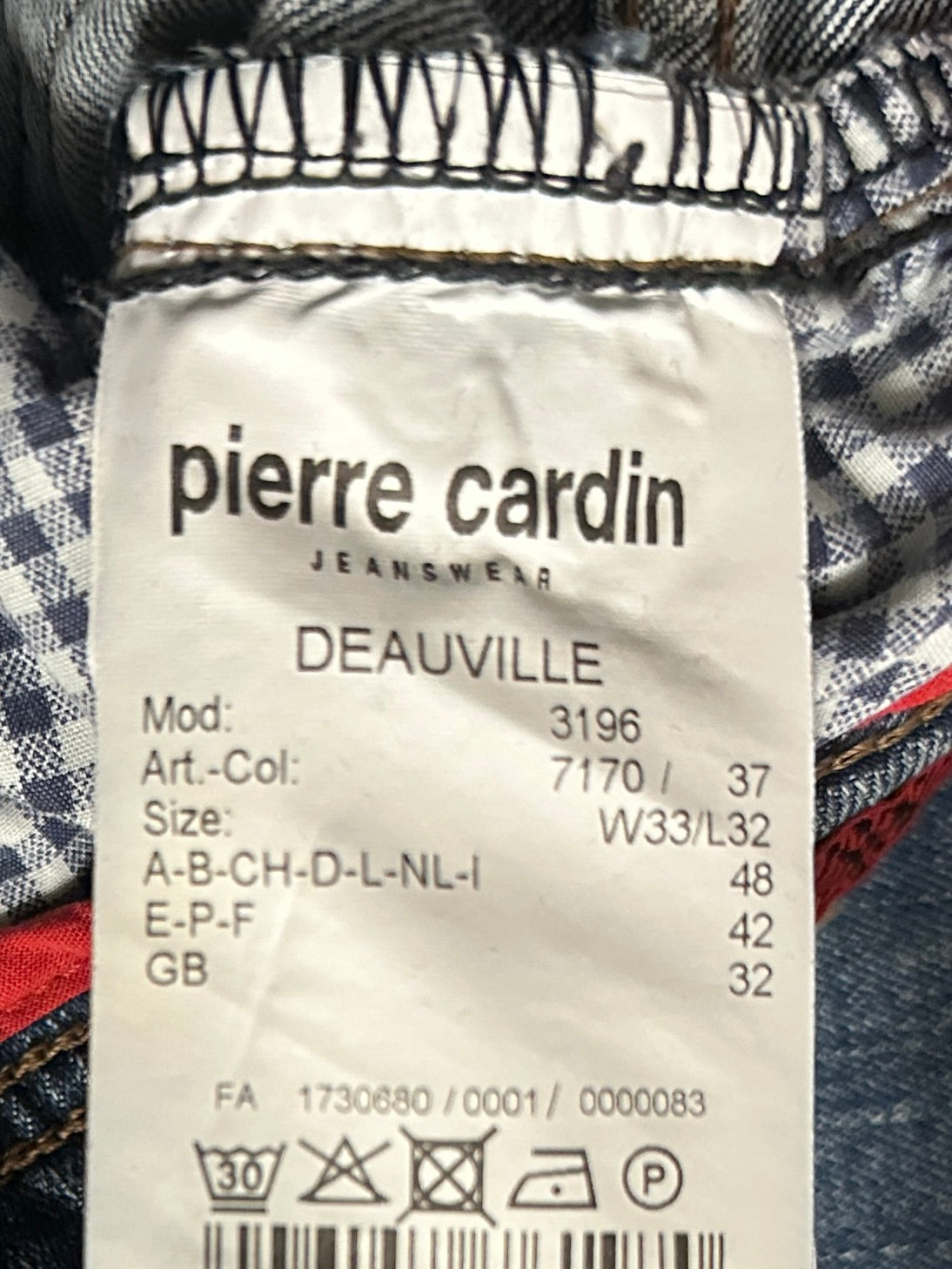 PIERRE CARDIN - 1990s STRAIGHT FIT JEANS