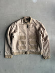 ROBERTO CAVALLI - 2000s BOMBER JACKET WITH FRAYED DETAILS