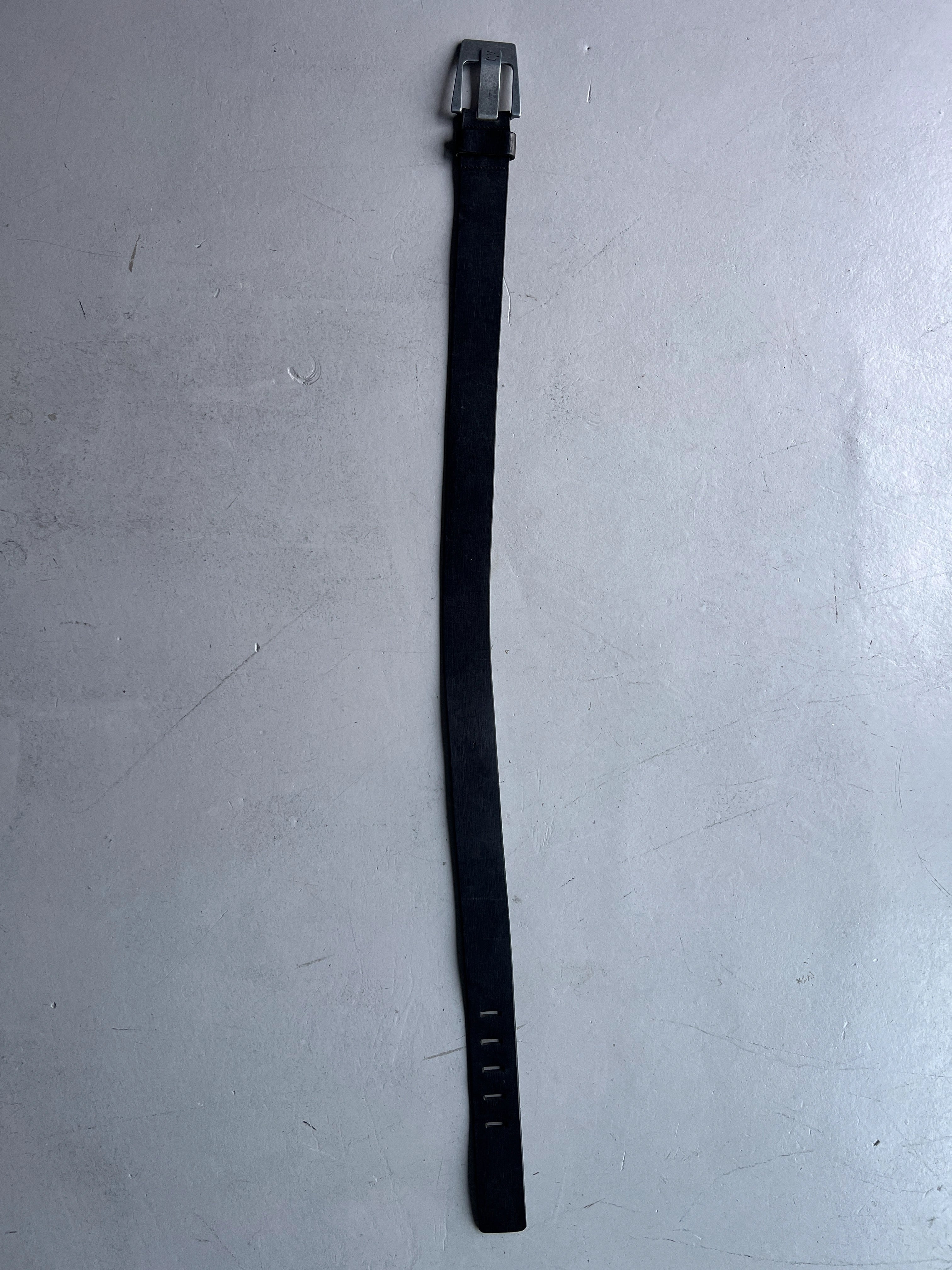 ARMANI JEANS - 2000s LEATHER BELT