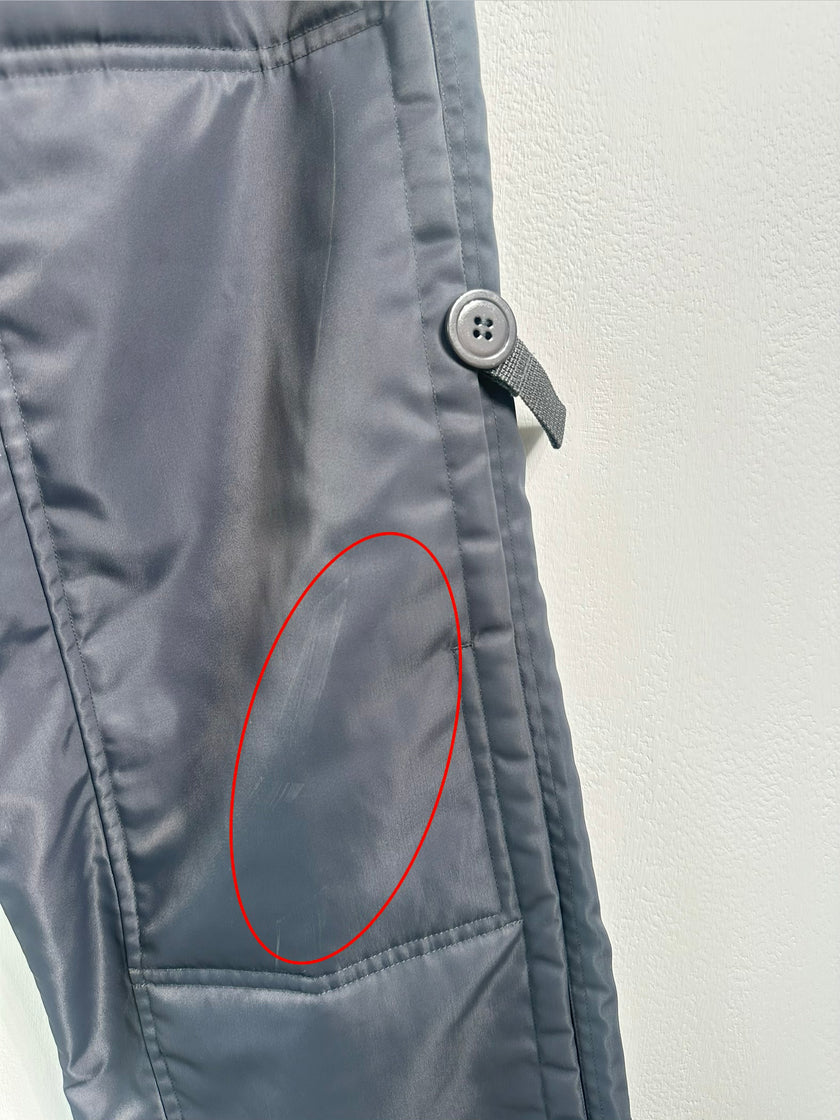 FINAL HOME - early 2000s TECHNICAL TROUSERS WITH SIDE BUTTON DETAILS