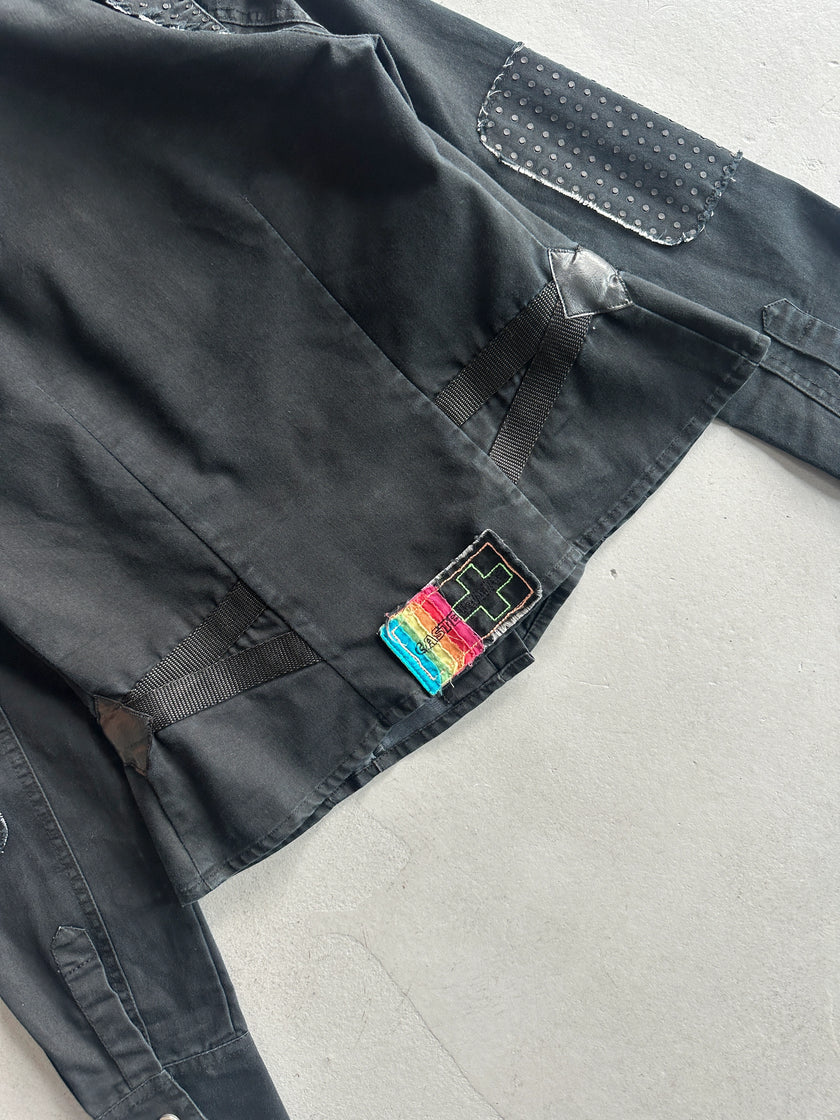 JEAN CHARLES CASTELBAJAC - 1990s SLIM FIT MILITARY JACKET