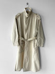 ALLEGRI - 1990s MARTIN MARGIELA ERA BELTED LONG TRENCH COAT