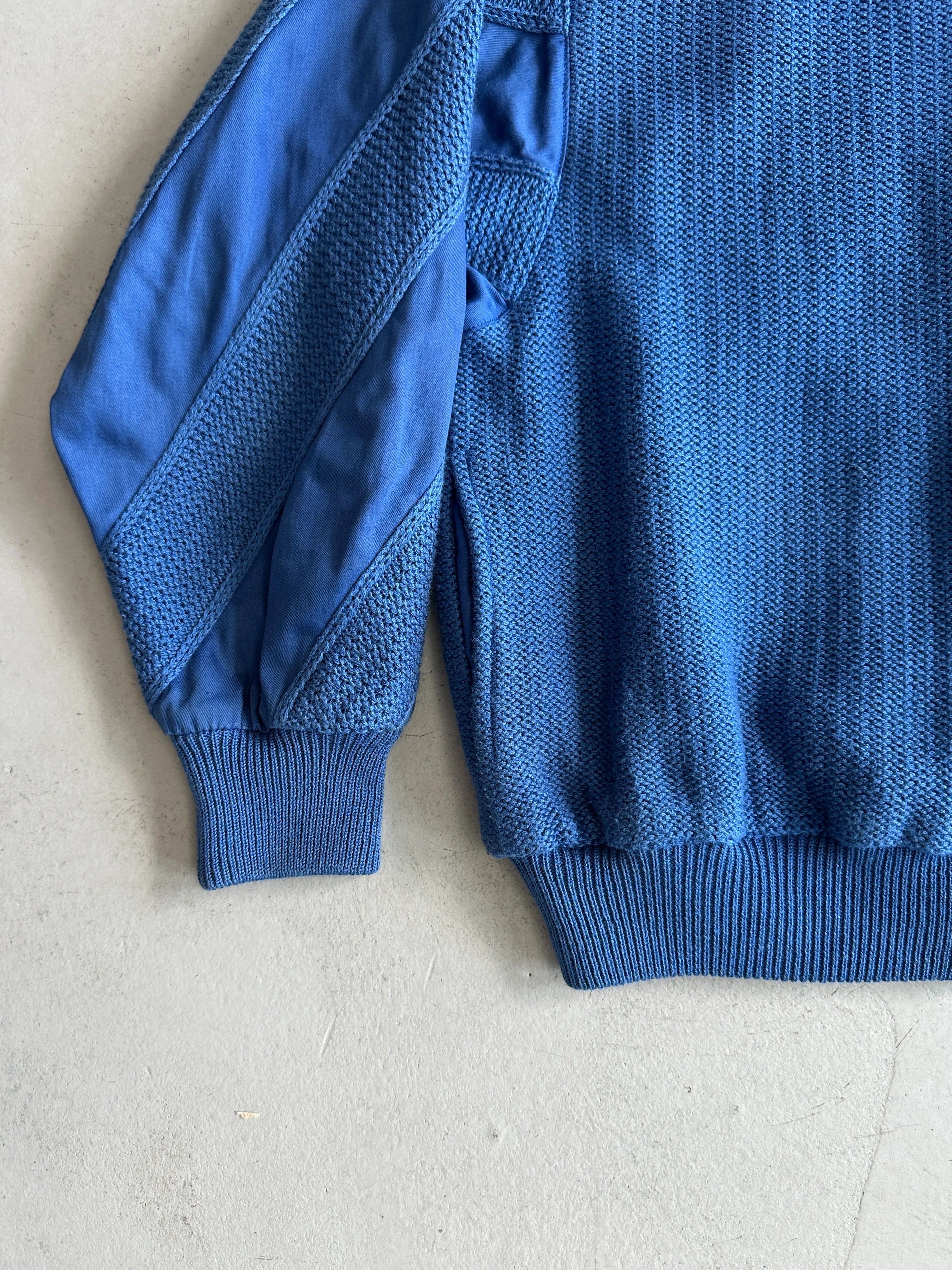 PIERRE CARDIN - 1970s KNIT BOMBER JACKET