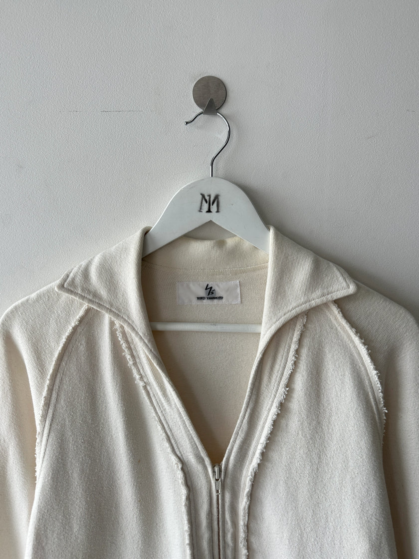 YOHJI YAMAMOTO Y's - early 2000s DOUBLE ZIP WITH RAW SEAMS