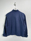 1980s BOMBER JACKET WITH CROCHET PANEL INSERTS