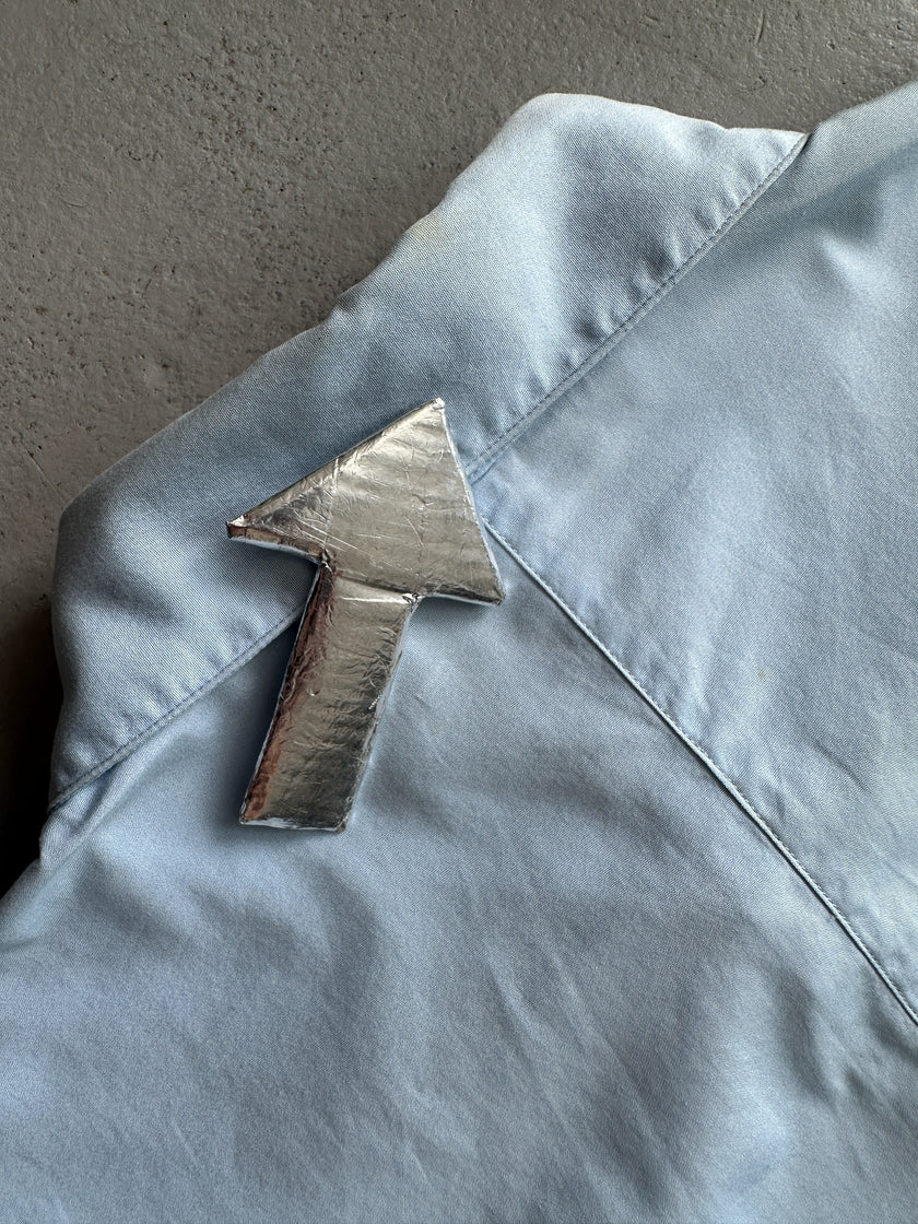 MIU MIU - 2000s FRENCH CUFFS LONG SLEEVE SHIRT