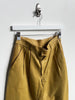 GIANNI VERSACE - 1980s LEATHER TROUSERS WITH FRONT PLEATS