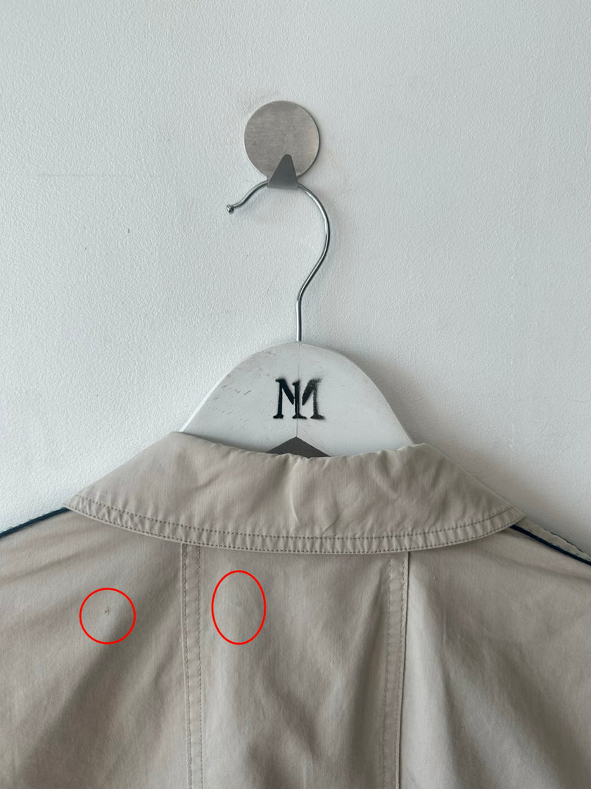VALENTINO - late 1980s CROP FIT LIGHT BOMBER JACKET