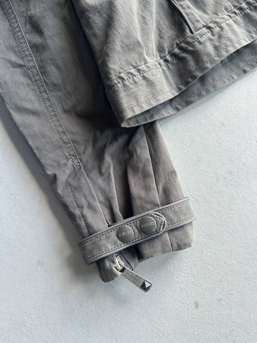 DIESEL - 1990s ASYMMETRICAL FRONT JACKET