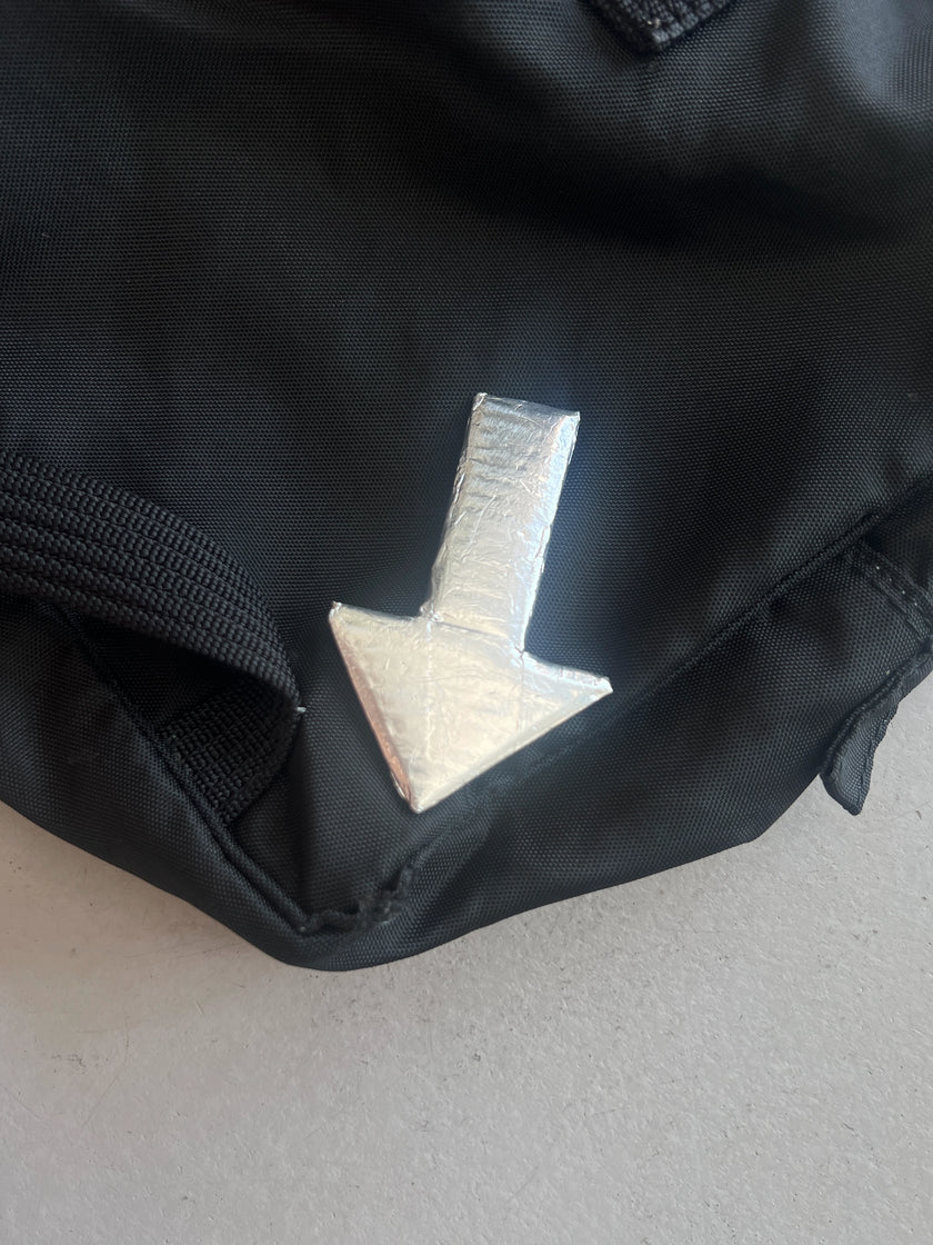 JEAN PAUL GAULTIER JUNIOR - 1990s RECTANGULAR NYLON BACKPACK