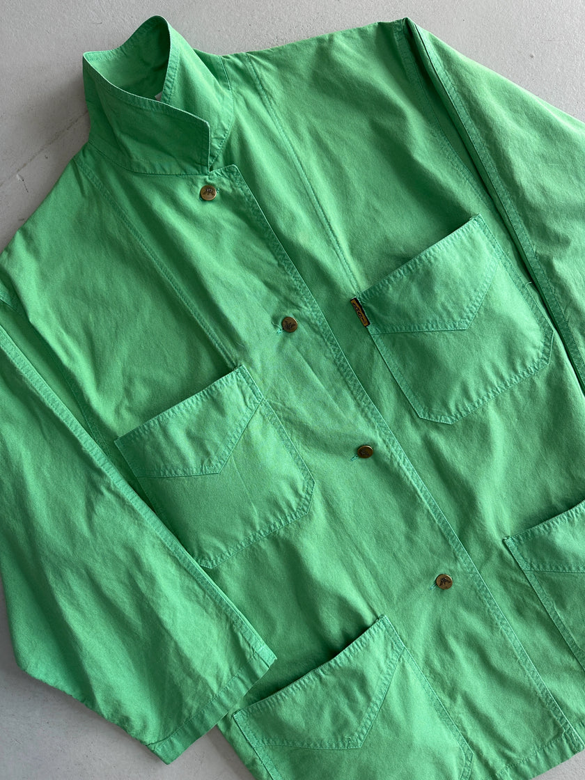 EMPORIO ARMANI - 1980s OVERSIZED POCKET SHACKET WITH CROPPED SLEEVE