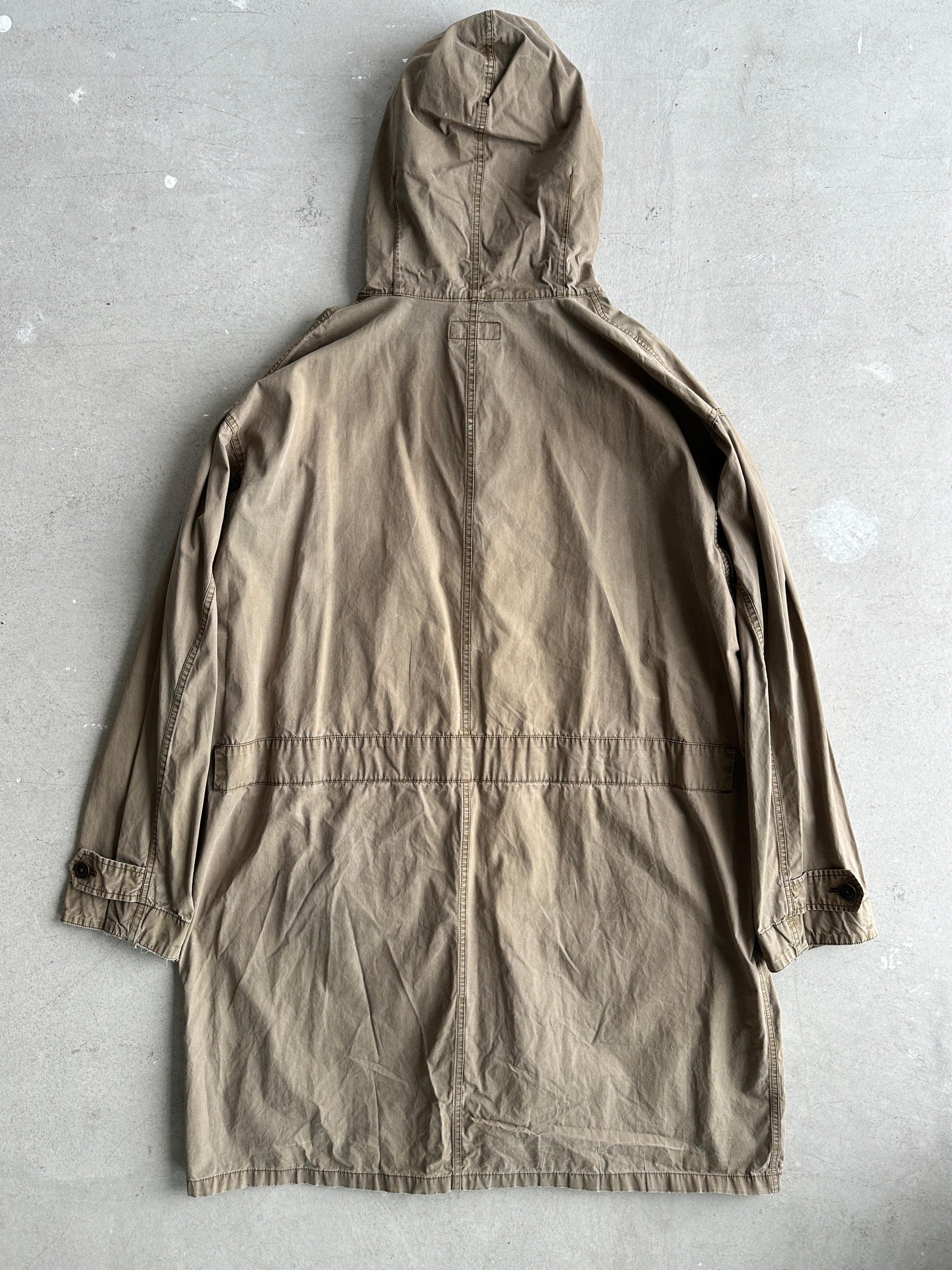 POLO BY RALPH LAUREN- HOODED TRENCH COAT