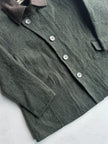 ISSEY MIYAKE - F/W 1995 CONTRASTING COLLAR FELTED WOOL JACKET