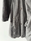 MARITHÉ + FRANÇOIS GIRBAUD - F/W 2008 RUCHED FRONT ADJUSTABLE WOOL JACKET