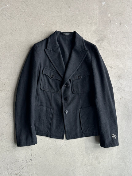 YOHJI YAMAMOTO Y's - A/W 2012 MULTI POCKET WOOL BLAZER