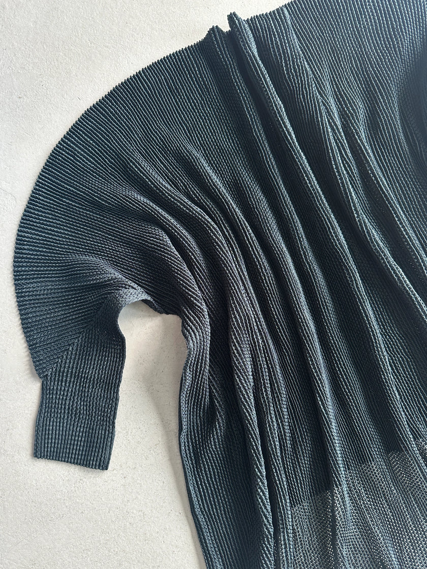 ISSEY MIYAKE PLEATS PLEASE - 2000s BOLERO CARDIGAN