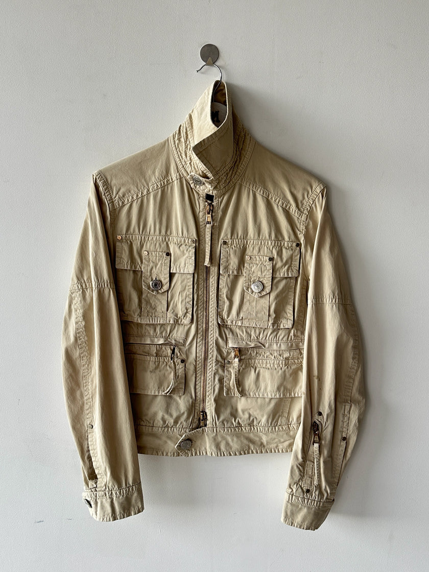 DSQUARED2 - S/S 2004 MULTI POCKET CROP FIT COTTON JACKET