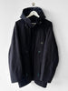 ITALIAN LABEL 1980s WOOL JACKET WITH REMOVABLE ZIPPED HOOD