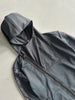 DIESEL - 2000s HOODED SWEATER WITH DIAGONAL ZIP CLOSURE