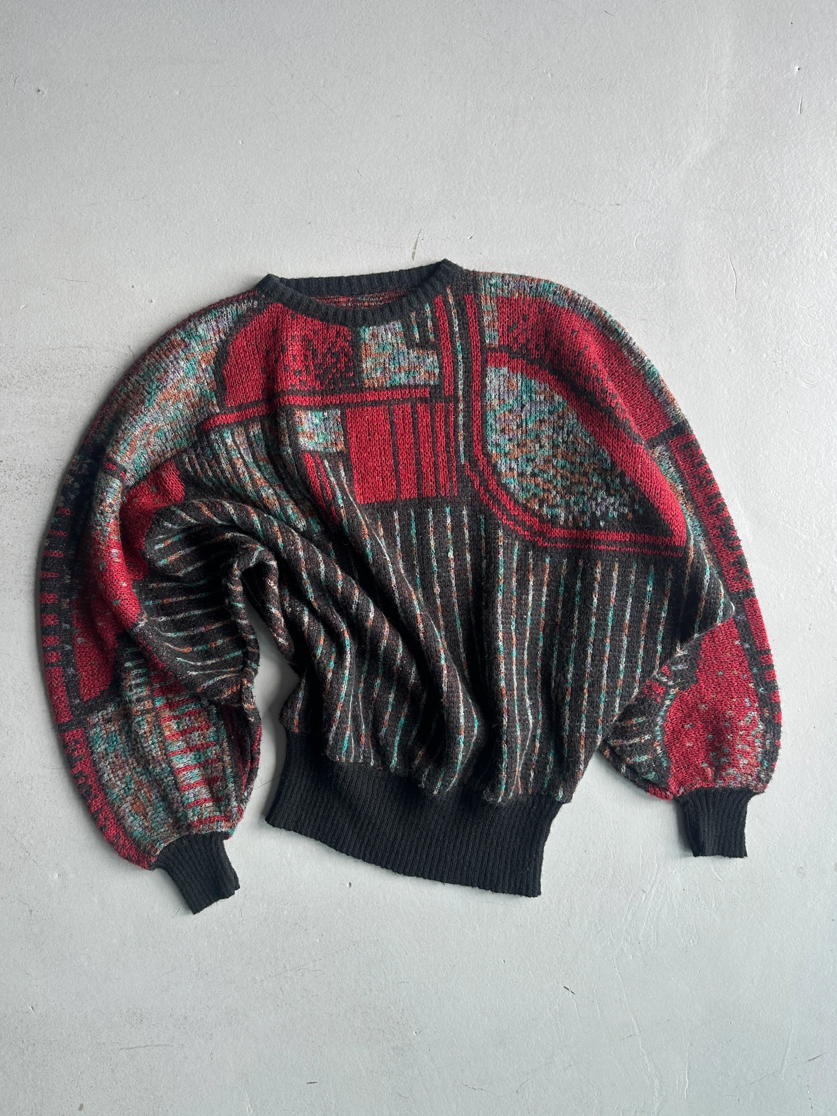 1980s BOXY FIT JUMPER WITH BATWING SLEEVE