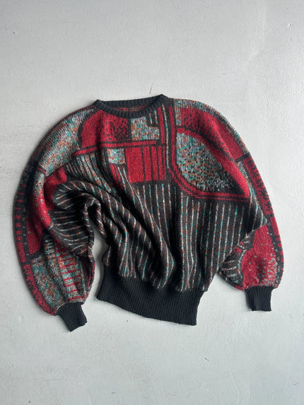 1980s BOXY FIT JUMPER WITH BATWING SLEEVE