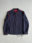 COMME DES GARÇONS - S/S 2003 MESH DETAIL ZIPPED JACKET