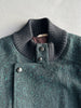 VALENTINO - 1980s BOXY FIT WOOL BOMBER JACKET