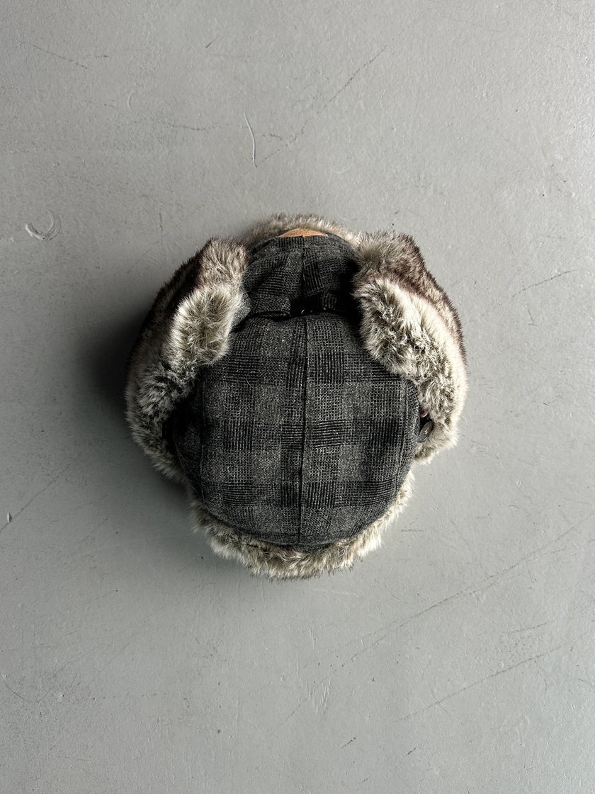 PAUL SMITH - early 2000s TRAPPER FUR HAT