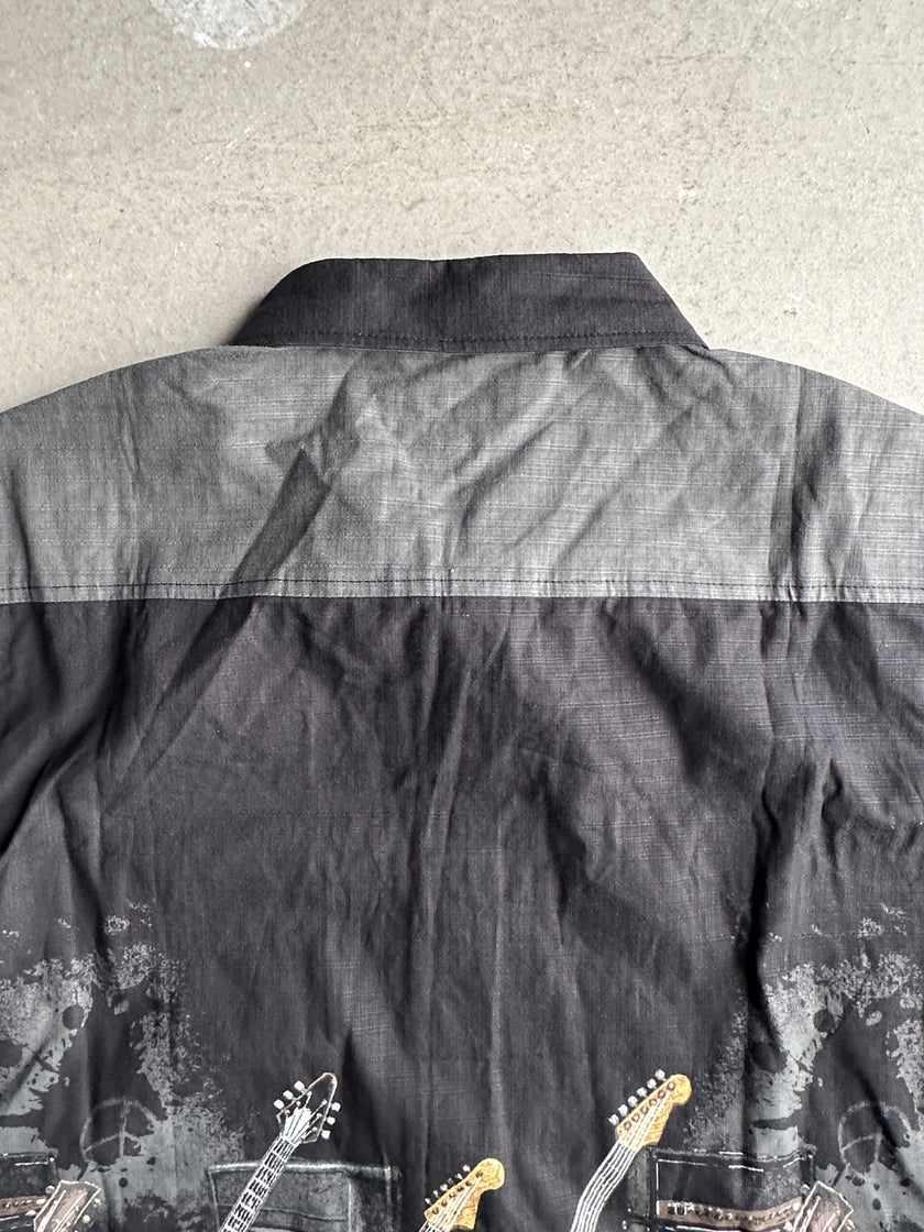 1990s HALF SLEEVE PRINTED SHIRT