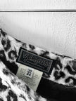 VERSUS BY GIANNI VERSACE - F/W 1994 LEOPARD PRINT FAUX FUR MINI SKIRT