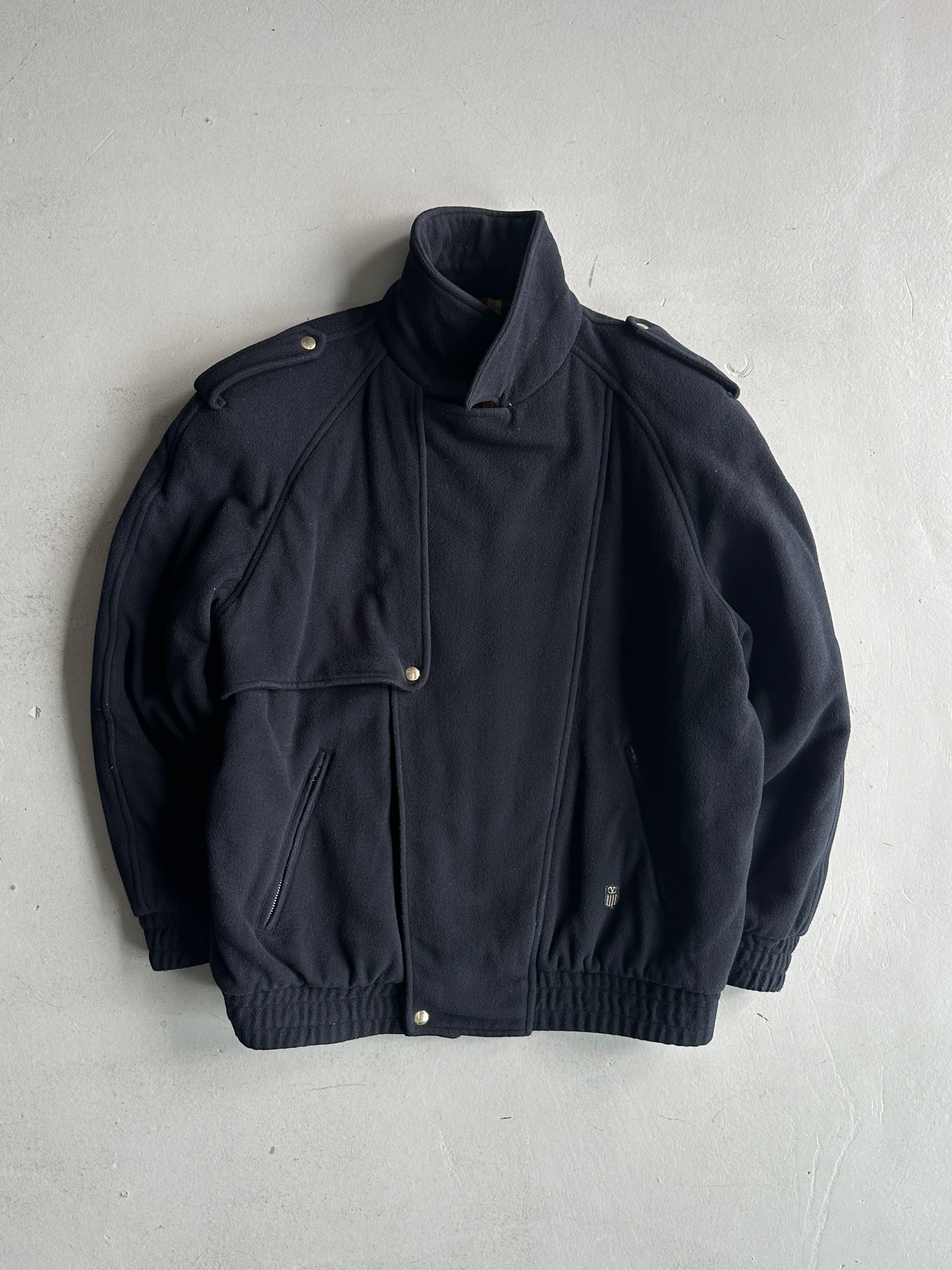 VALENTINO - 1980s WOOL AND CASHMERE BOMBER JACKET