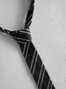 DOLCE & GABBANA  - 1990s SILK PATTERNED SKINNY TIE