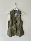 BURBERRY BLUE LABEL - early 2000s BUTTONED VEST GILET
