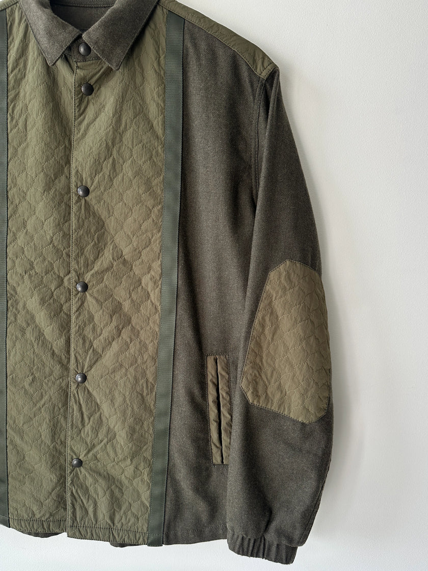 EMPORIO ARMANI - F/W 2021 PANELED SHACKET