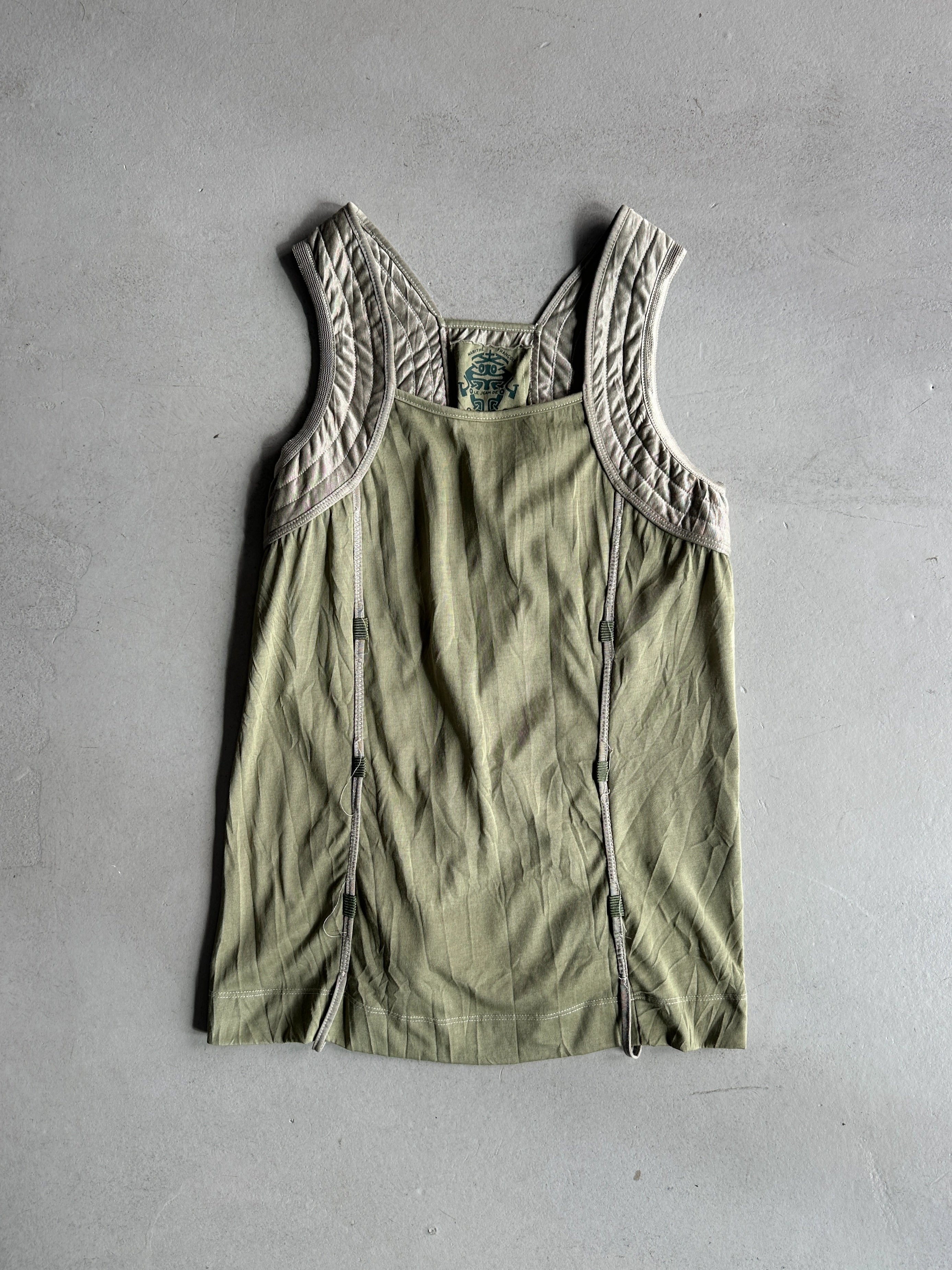 MARITHÉ FRANÇOIS GIRBAUD - 2000s TECHNICAL TANK TOP