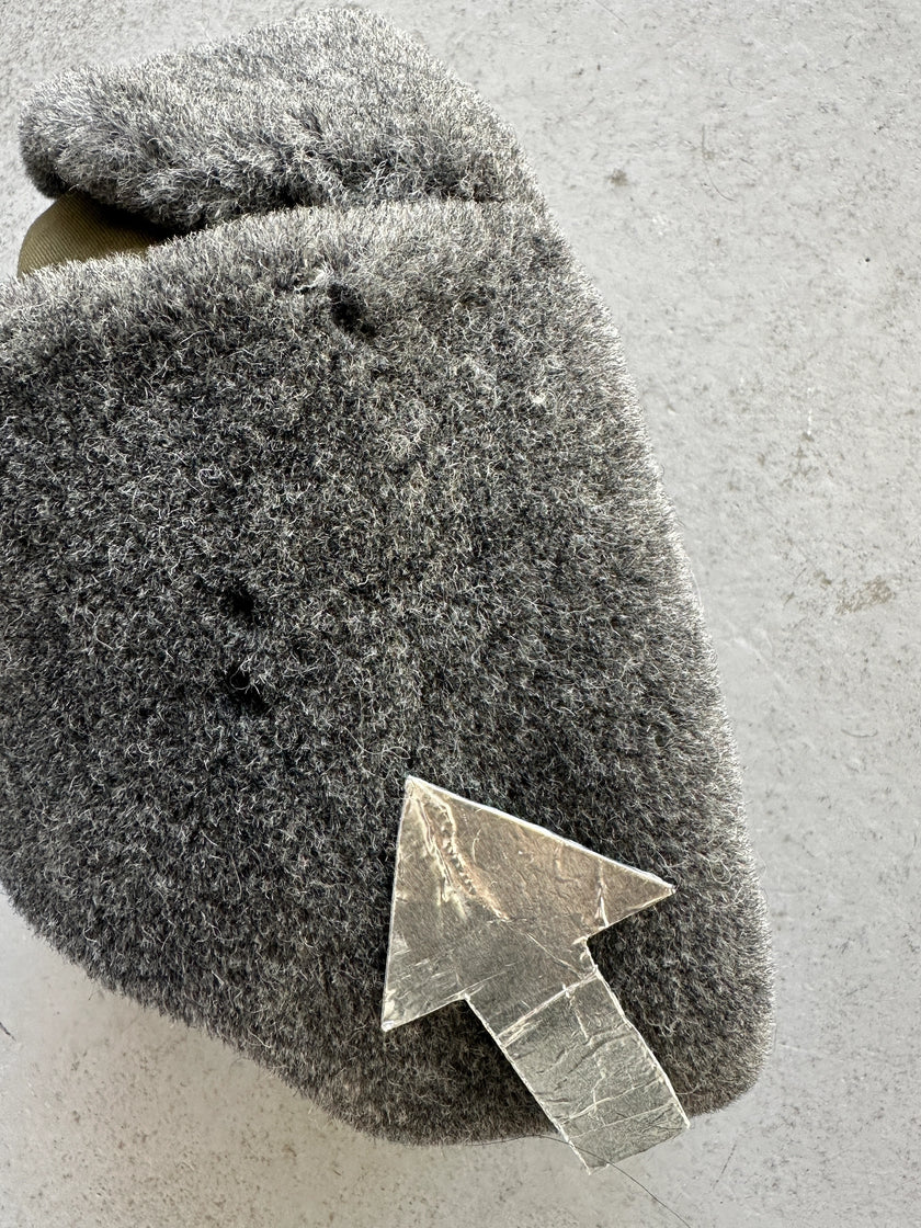 early 2000s TRAPPER SHEARLING HAT