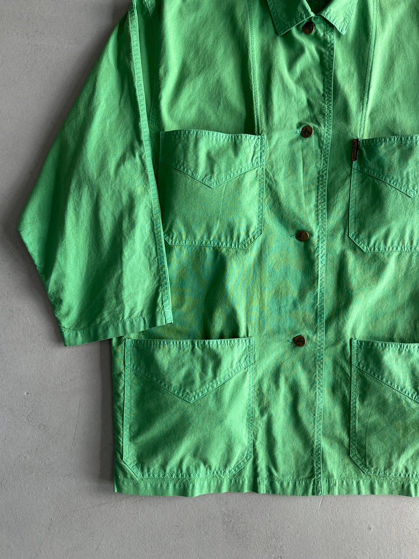 EMPORIO ARMANI - 1980s OVERSIZED POCKET SHACKET WITH CROPPED SLEEVE